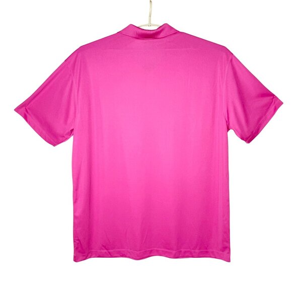 Nike Golf Mens 3XL Pink Polo Shirt Dri-Fit Micro-Pique - NWT - Picture 2 of 6